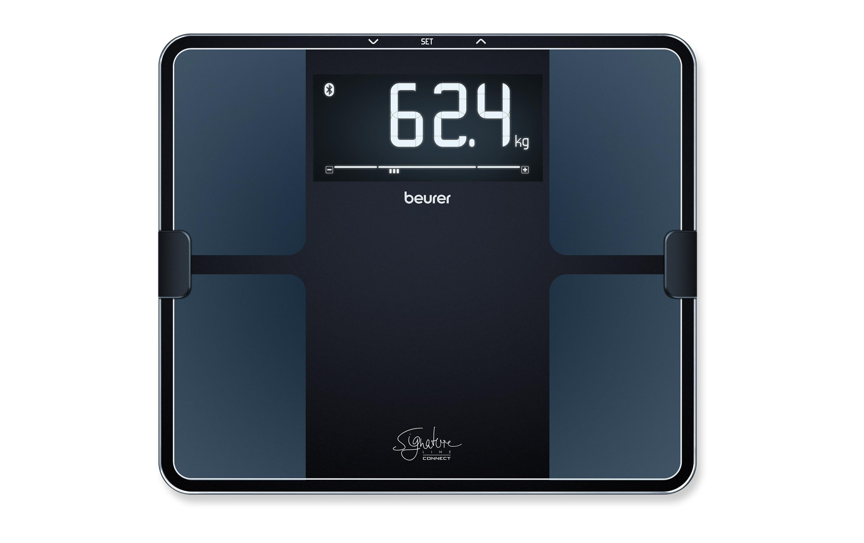 Beurer Körperanalysewaage BF 915 Signature Line, Blau; Schwarz Beurer Körperanalysewaage BF 915 Signature Line, Blau; Schwarz