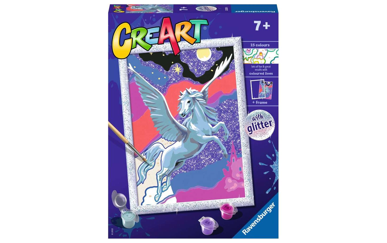 Ravensburger Malen nach Zahlen CreArt: Powerful Pegasus