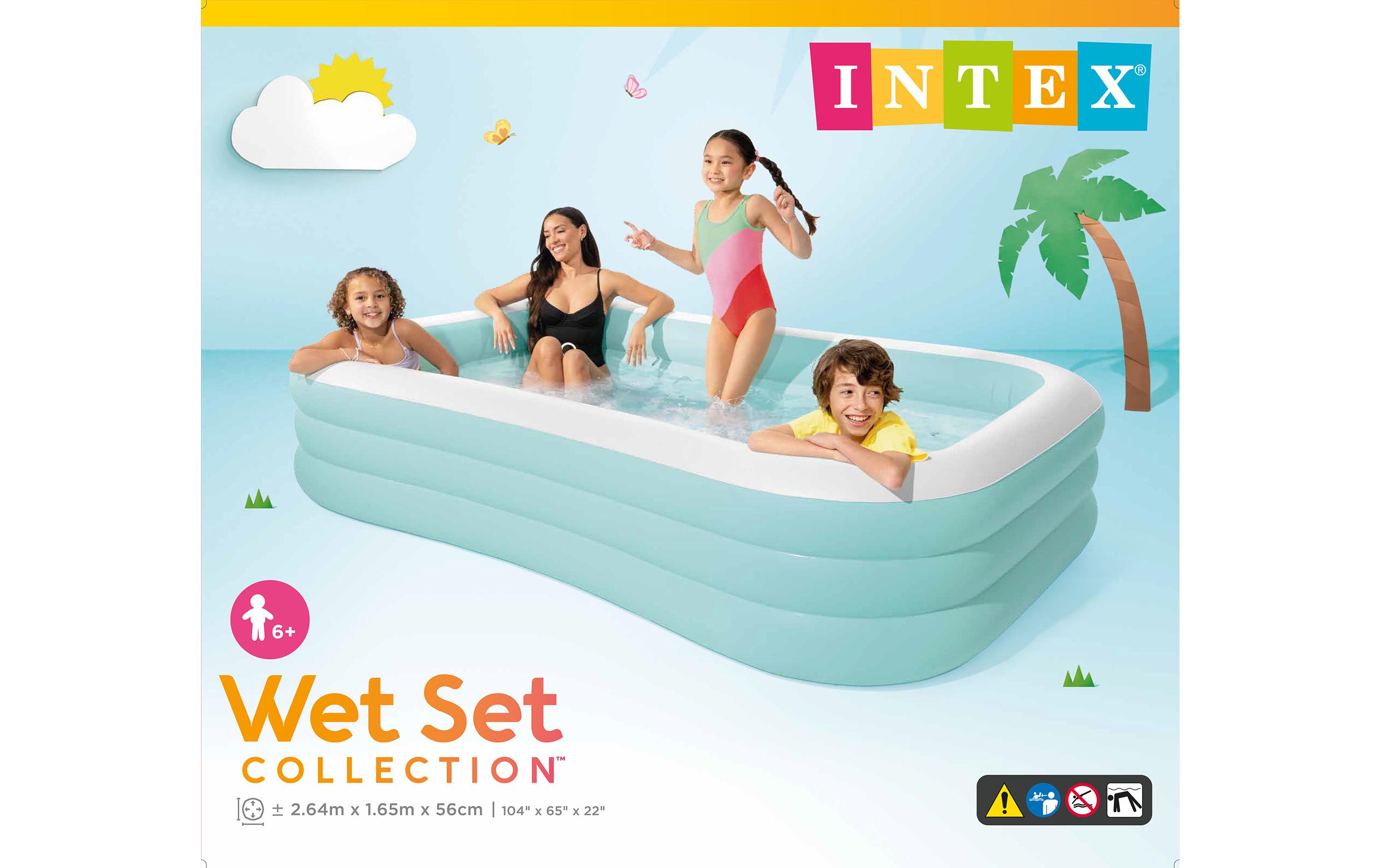 Intex Planschbecken Swim Center Family Lounge Pool