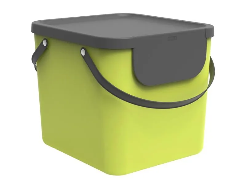 Rotho Recyclingbehälter Albula 40 l, Lime Grün Rotho Recyclingbehälter Albula 40 l, Lime Grün