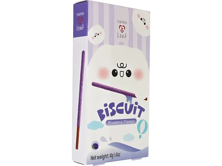 TOKIMEKI Biscuit Stick Heidelbeere 40 g TOKIMEKI Biscuit Stick Heidelbeere 40 g