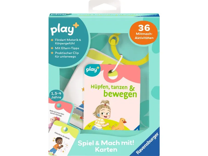 play+ Mach mit! Karten: Bewegen play+ Mach mit! Karten: Bewegen