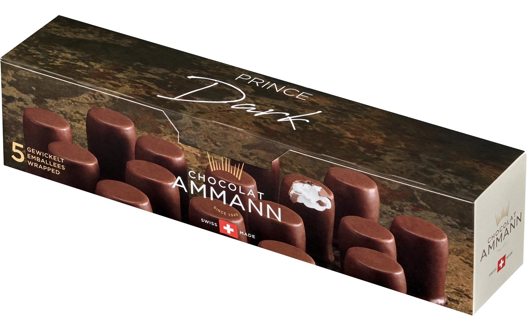 Chocolat Ammann Schaumküsse Prince Dark 5 x 20 g