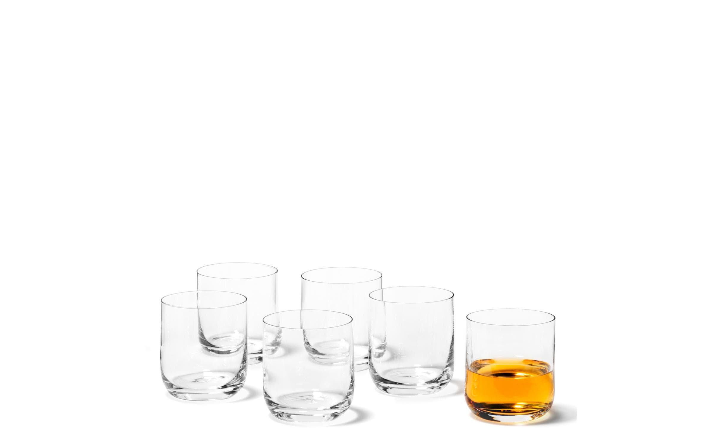 Leonardo Whiskyglas Daily 320 ml, 6 Stück, Transparent 