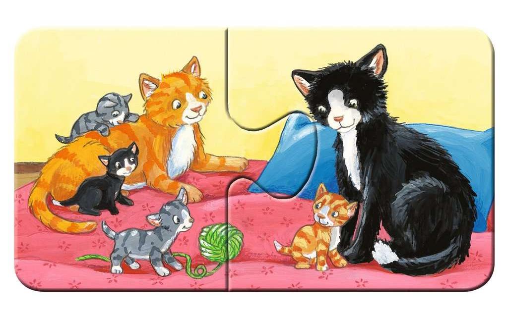 Ravensburger Kleinkinder Puzzle my first puzzles Tierfamilien Bauernhof