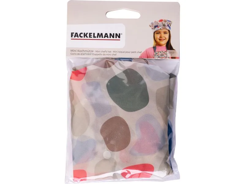 Fackelmann Kochmütze MiniCooking, Mehrfarbig Fackelmann Kochmütze MiniCooking, Mehrfarbig