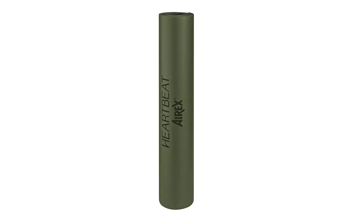 Airex Yogamatte Heartbeat, Olivgrün