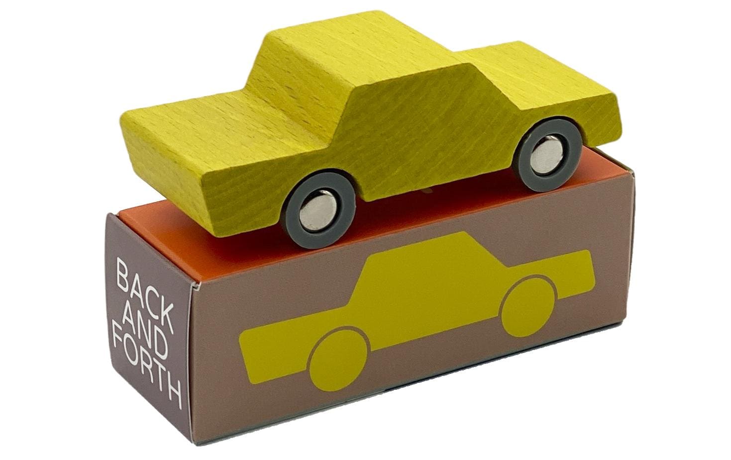 Waytoplay Spielzeugfahrzeug Back and Forth Car – Gelb