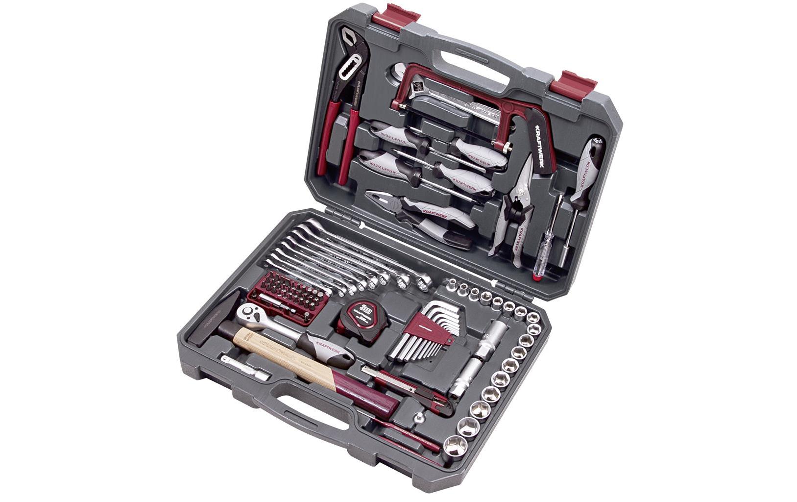 Kraftwerk Steckschlüssel-Set Basic 3/8 90-teilig Kraftwerk Steckschlüssel-Set Basic 3/8 90-teilig