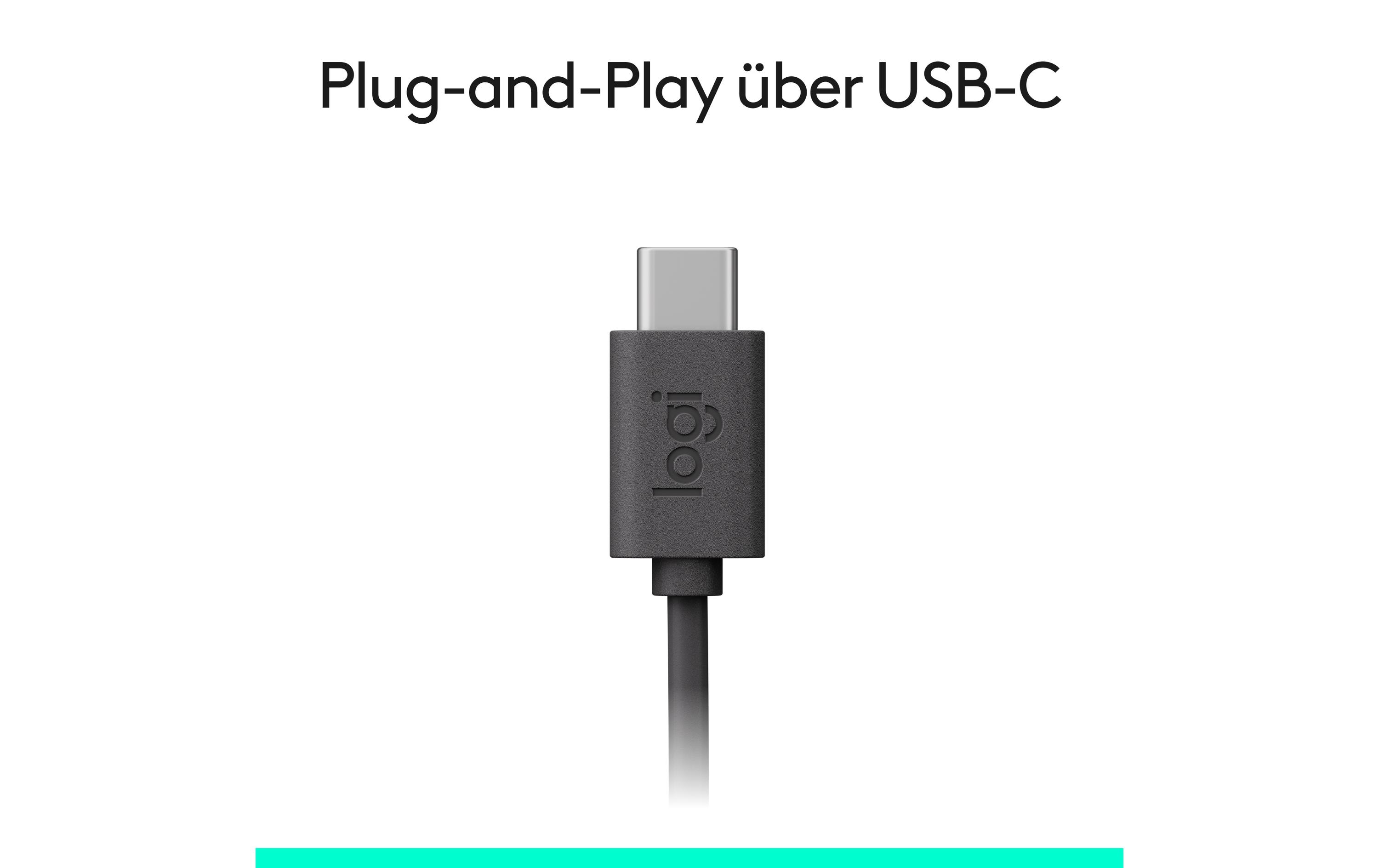 Logitech Headset H390 Stereo USB-C