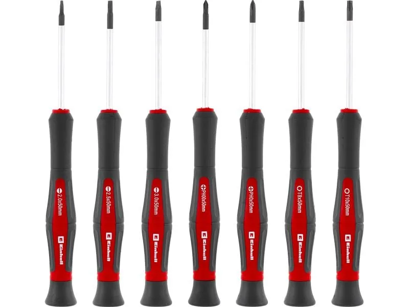Einhell Schraubendreher-Set Feinmechaniker, 7-teilig, CrV-Stahl Einhell Schraubendreher-Set Feinmechaniker, 7-teilig, CrV-Stahl