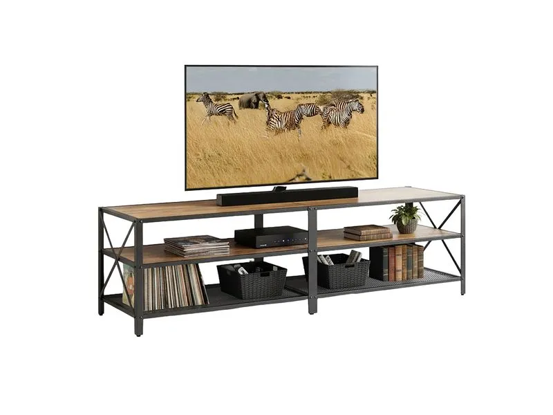 relaxdays für 75 Zoll TV 52 x 180 cm Schwarz relaxdays für 75 Zoll TV 52 x 180 cm Schwarz