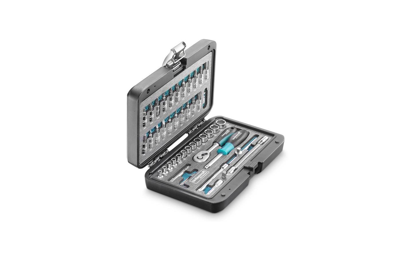 Technocraft Steckschlüssel-Set 1/4 47-Teilig Technocraft Steckschlüssel-Set 1/4 47-Teilig
