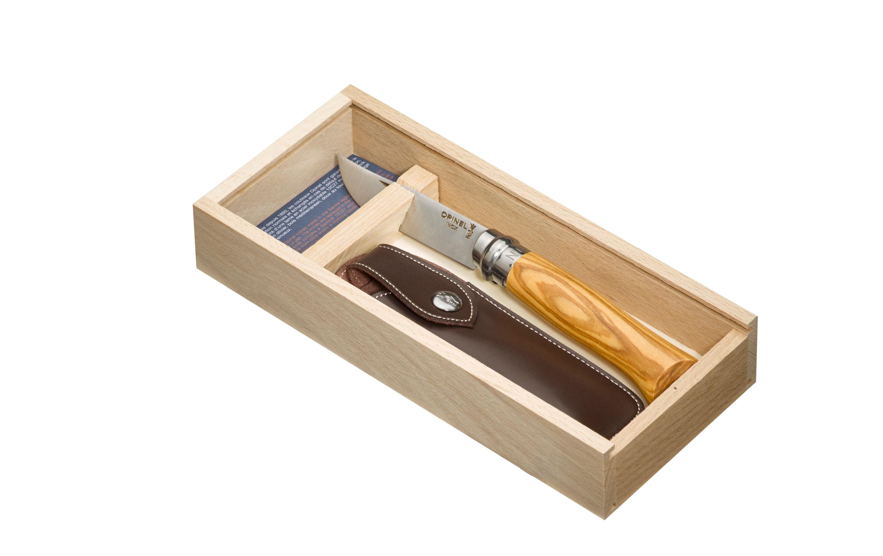 opinel Geschenkbox N°8 Olivenholz
