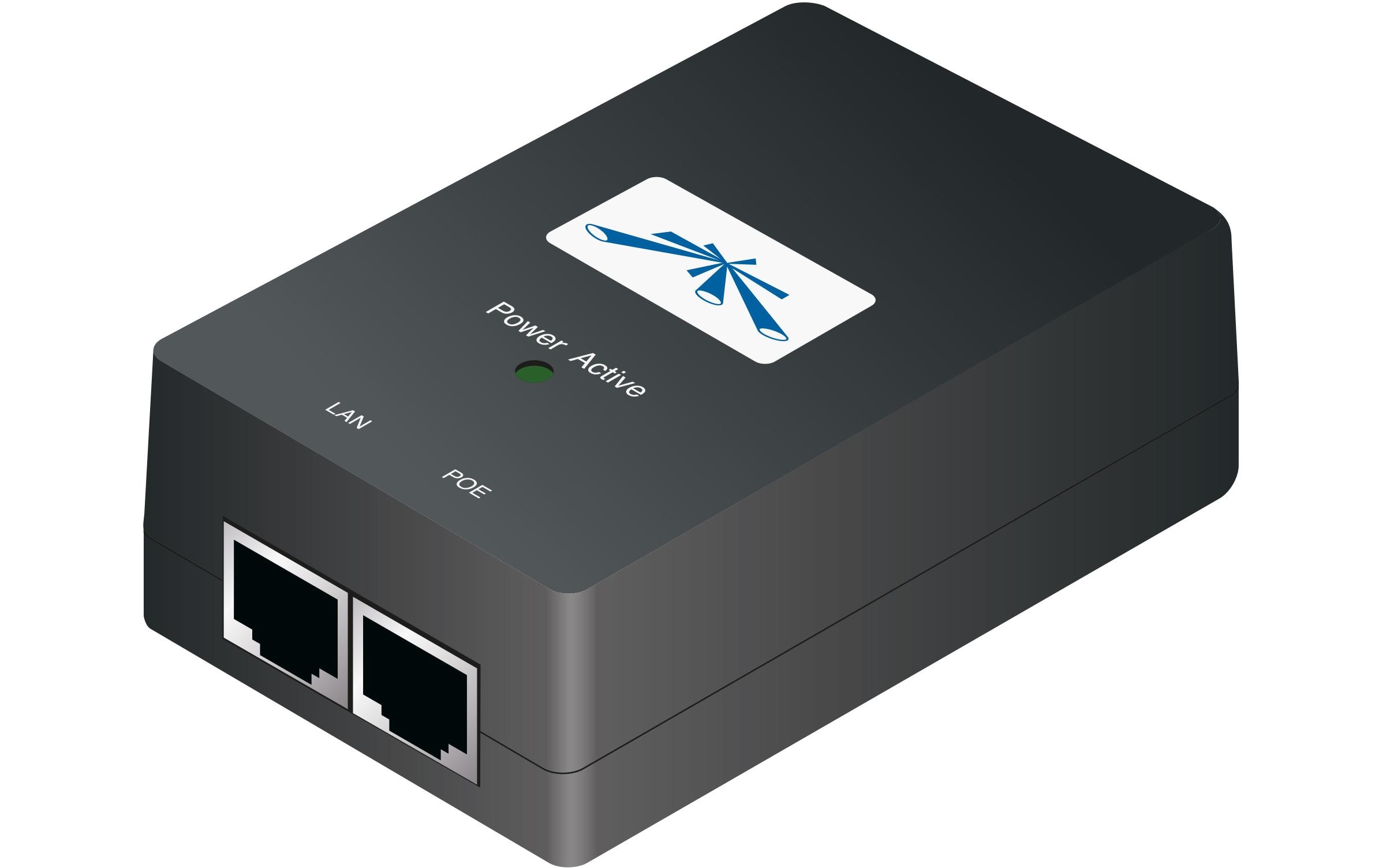 Ubiquiti PoE Injector POE-24-24W-G 24 Volt GE passiv, 24 Watt Ubiquiti PoE Injector POE-24-24W-G 24 Volt GE passiv, 24 Watt