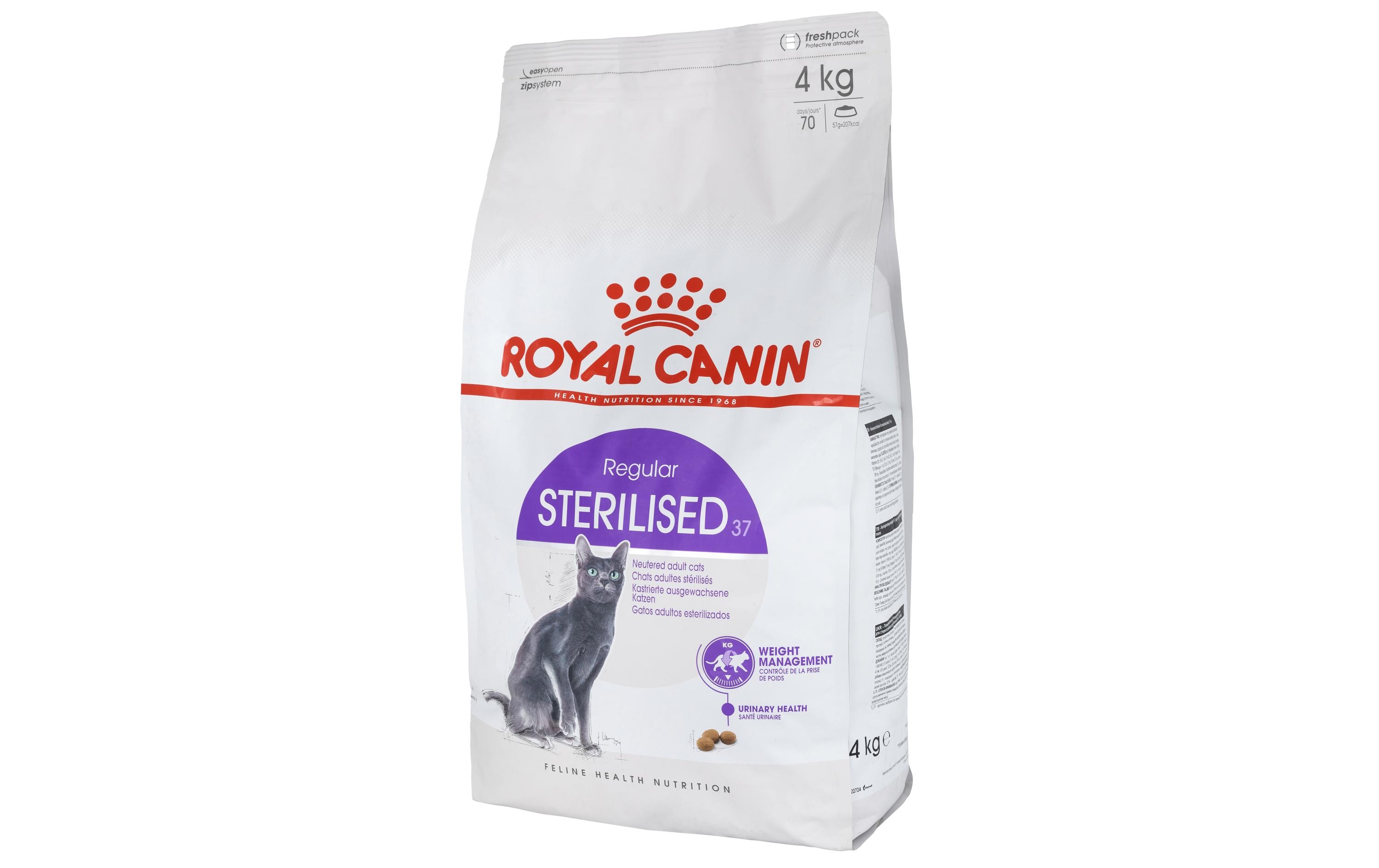 Royal Canin Trockenfutter Sterilised 37, 4 kg