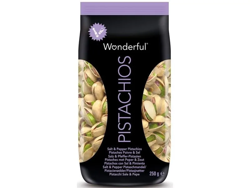 Wonderful Pistachios Pistazien Salz & Pfeffer 250 g