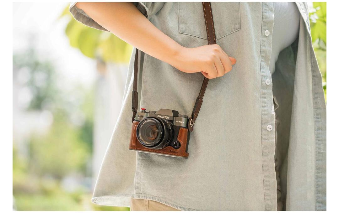 Smallrig Leder-Halbtaschen-Kit für FUJIFILM X-T50 Braun