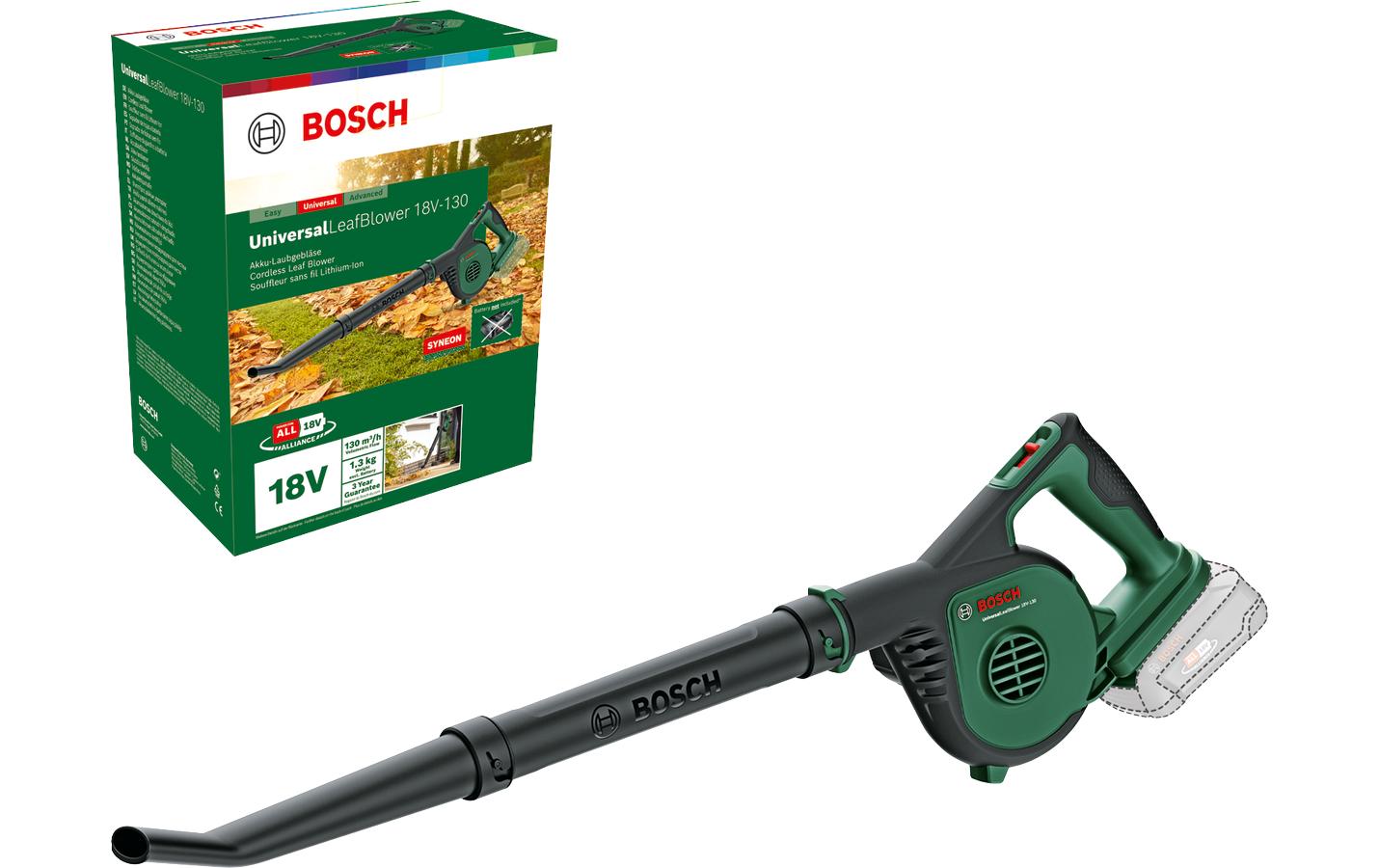 Bosch Akku-Laubbläser UniversalLeafBlower Baretool, 18 V-130 Bosch Akku-Laubbläser UniversalLeafBlower Baretool, 18 V-130
