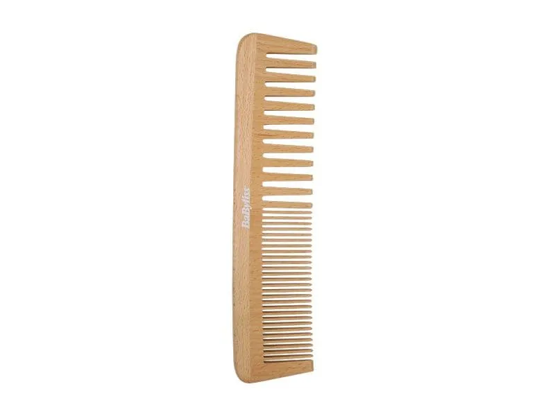 Babyliss Holzkamm Holzkamm Buchenholz vegan Babyliss Holzkamm Holzkamm Buchenholz vegan