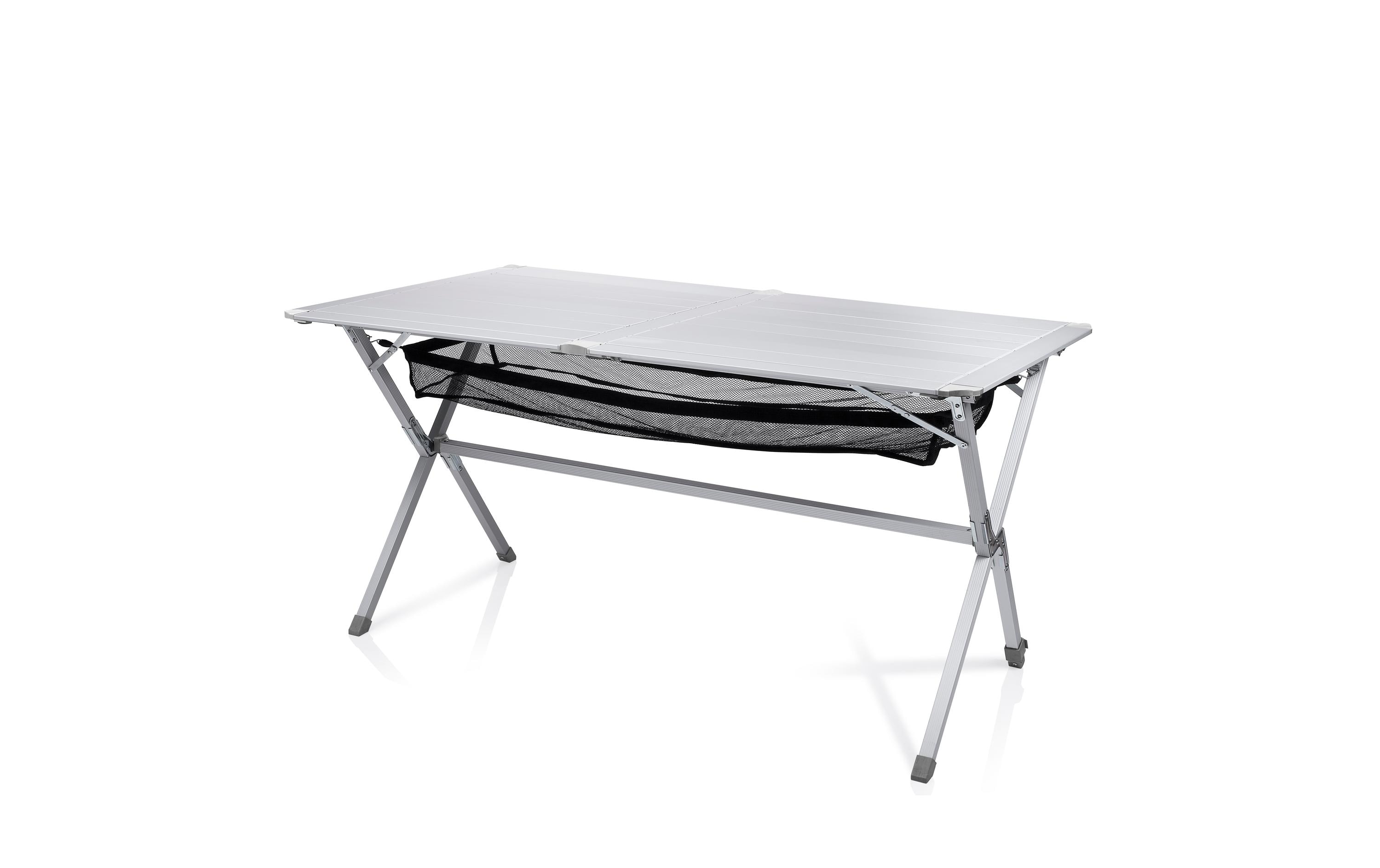 Campart Campingtisch Michigan mit rollbarer Tischplatte, 140 x 70 cm Campart Campingtisch Michigan mit rollbarer Tischplatte, 140 x 70 cm