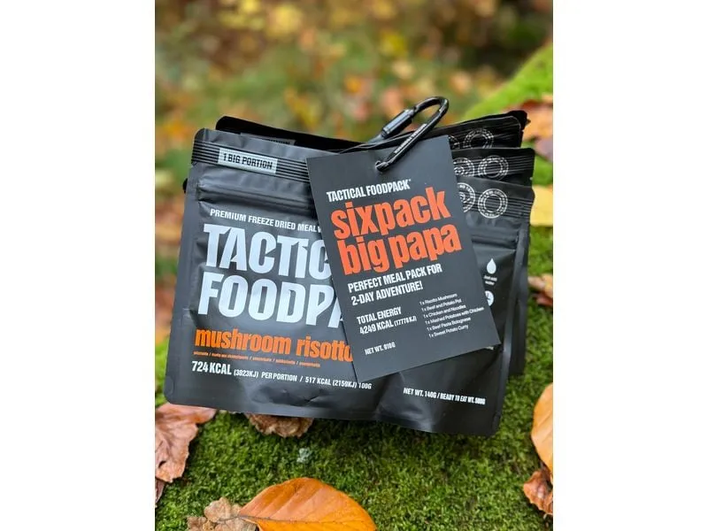 Tactical Foodpack Hauptgericht Sixpack Big Papa