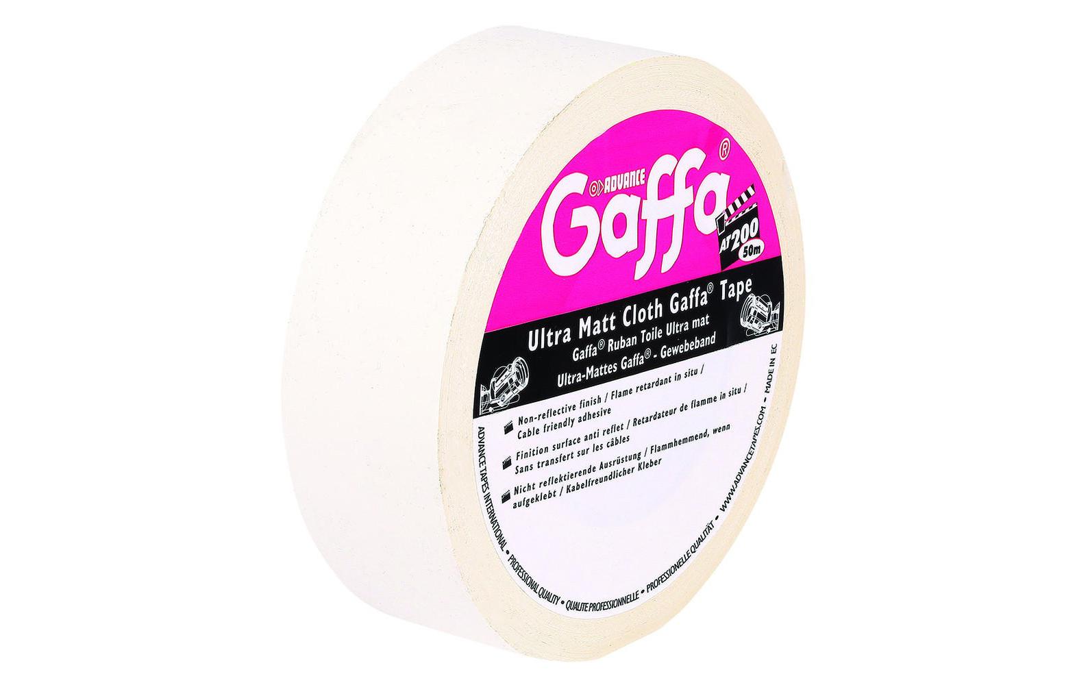 Advance Gaffa Tape AT200 50 mm x 50 m, Weiss