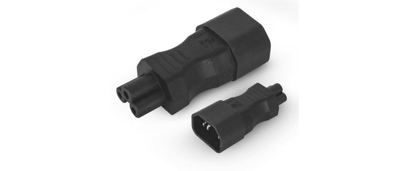 Alpha Elettronica Adapterstecker C5 - C14, gerade Alpha Elettronica Adapterstecker C5 - C14, gerade