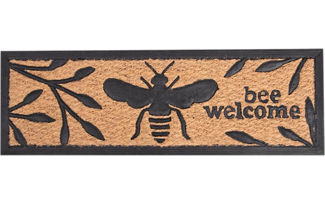 Esschert Design Fussmatte Biene 24.8 cm x 75.5 cm