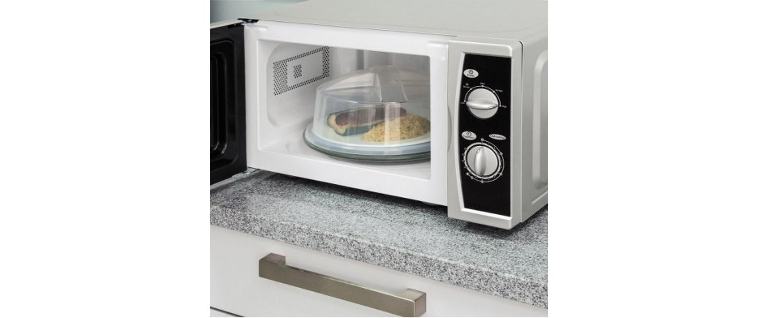 Xavax Mikrowellenhaube M-Capo, 26 cm, Transparent