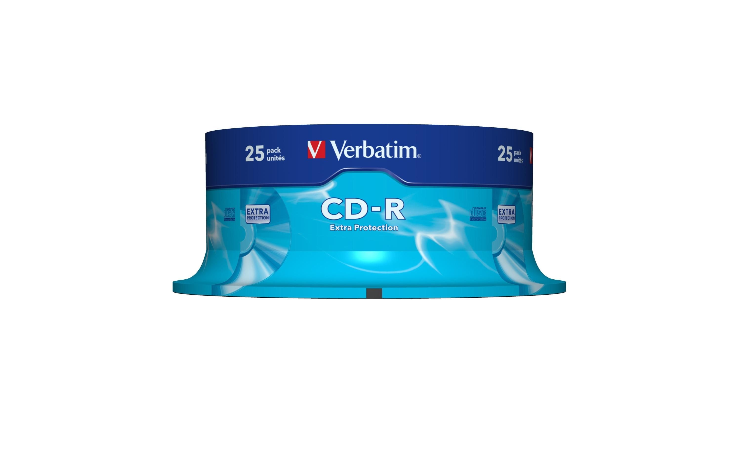 Verbatim CD-R 0.7 GB, Spindel (25 Stück) Verbatim CD-R 0.7 GB, Spindel (25 Stück)