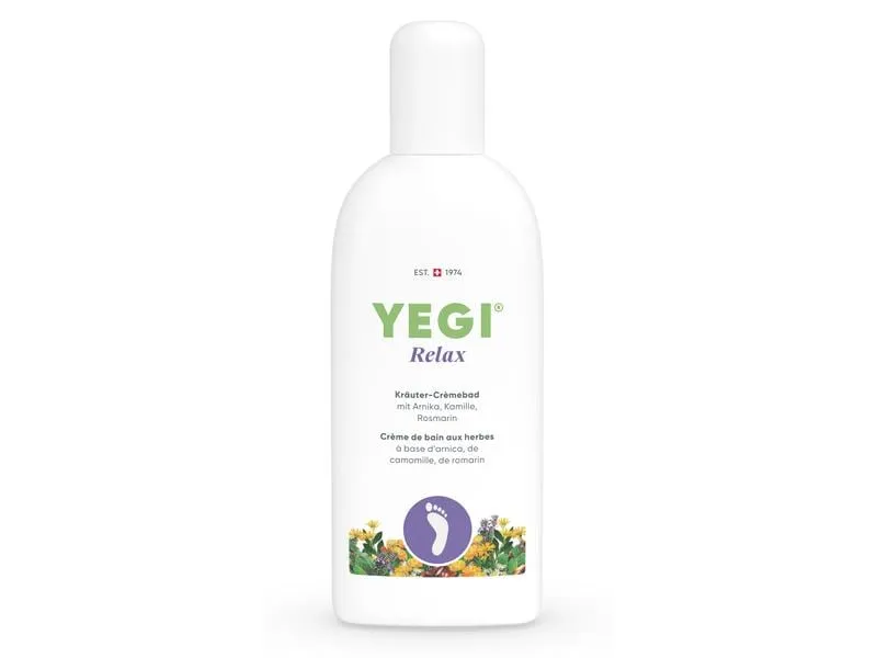 Yegi Fussbad Relax Kräuter Crèmebad 200 ml1 Stück Yegi Fussbad Relax Kräuter Crèmebad 200 ml1 Stück