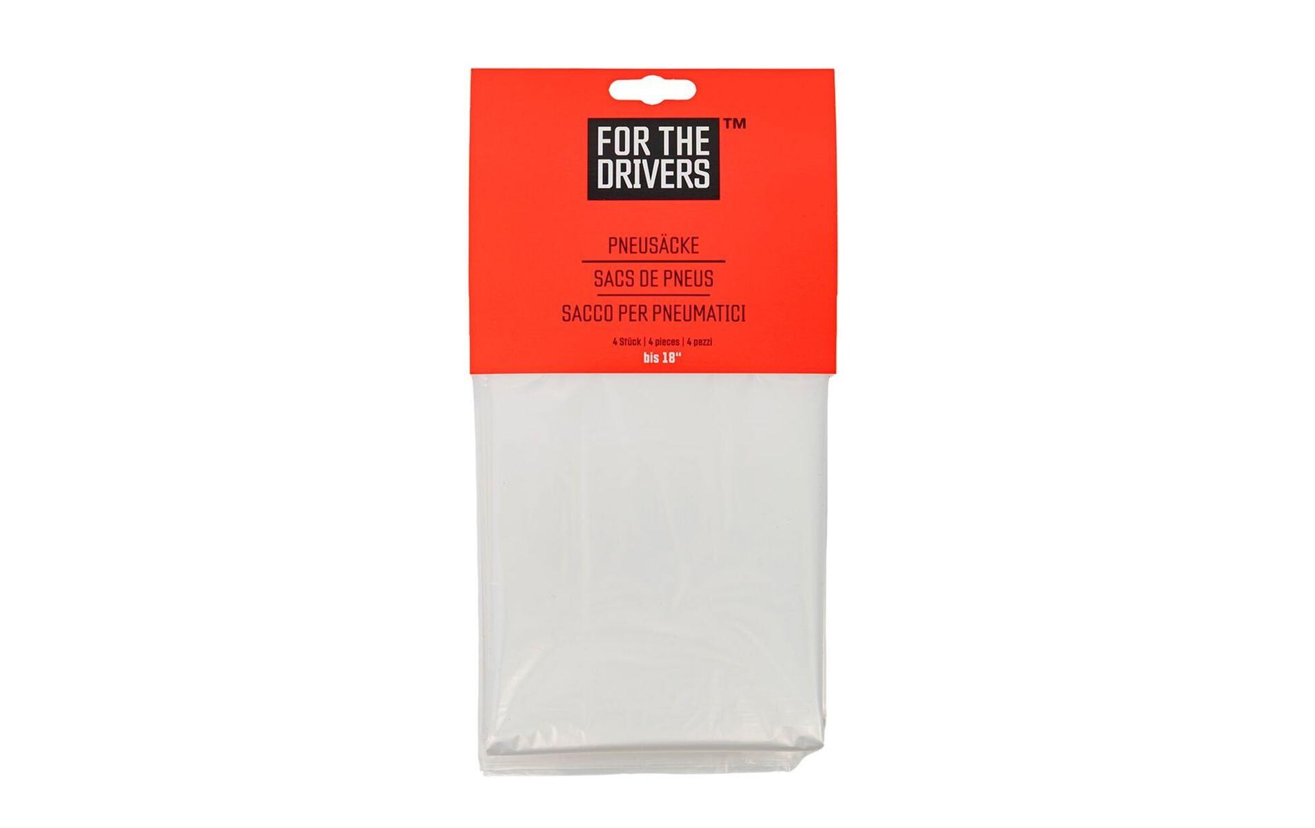 For The Drivers Pneusäcke Kunststoff, 4 Stück For The Drivers Pneusäcke Kunststoff, 4 Stück