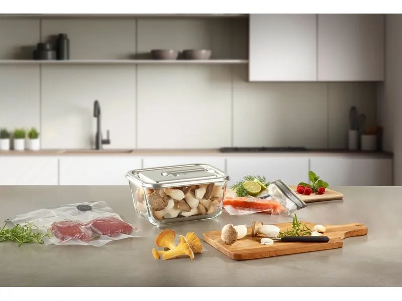 Caso Vakuumier-Behälter VacuBoxx Inox XL Caso Vakuumier-Behälter VacuBoxx Inox XL