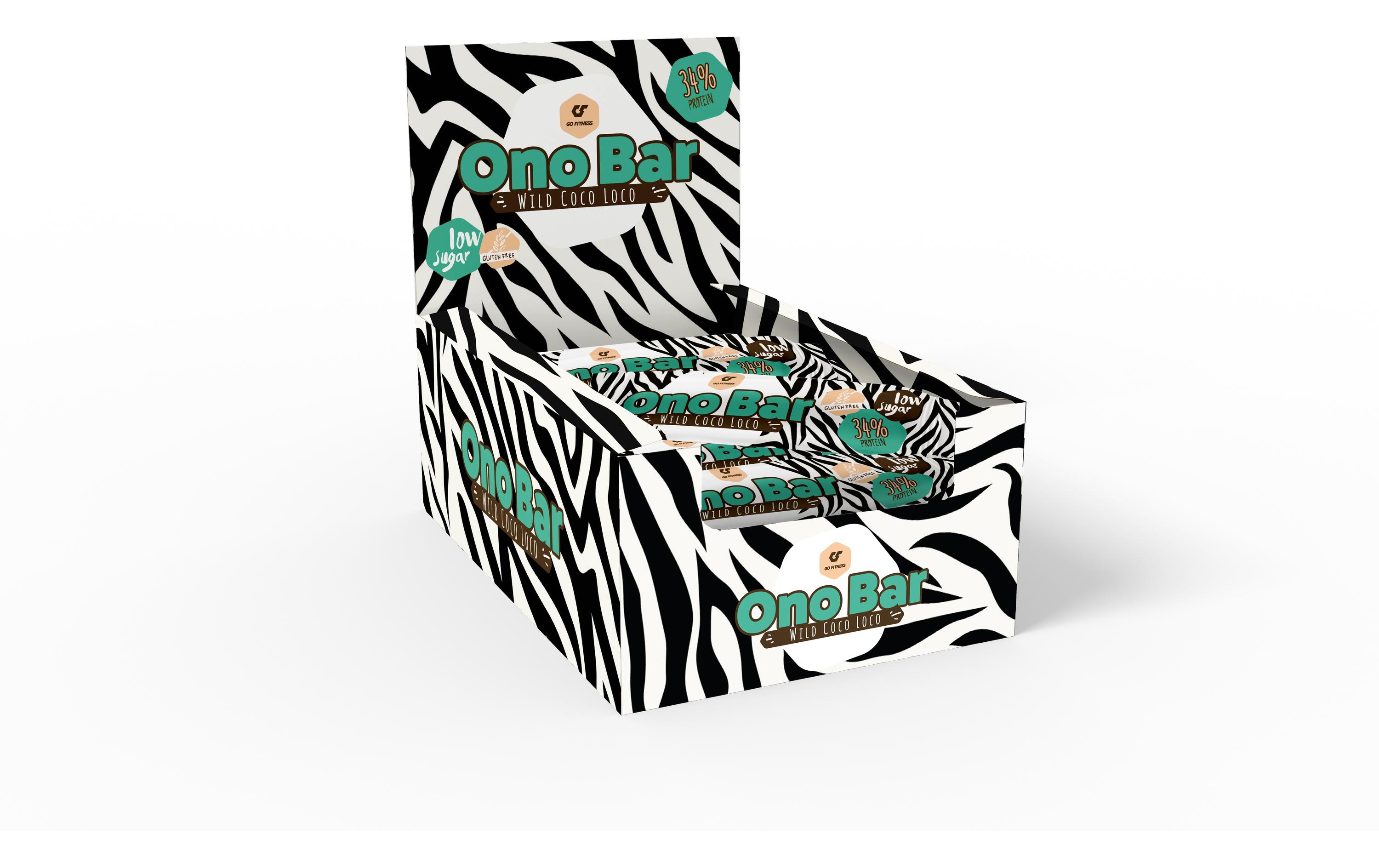 Go Fitness Nutrition Ono Bar 12 x 40 g, Wild Coco Loco