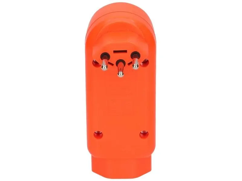 Max Hauri Mehrfachstecker maxADAPT BS 2 + 1 x T13, Fl-Orange