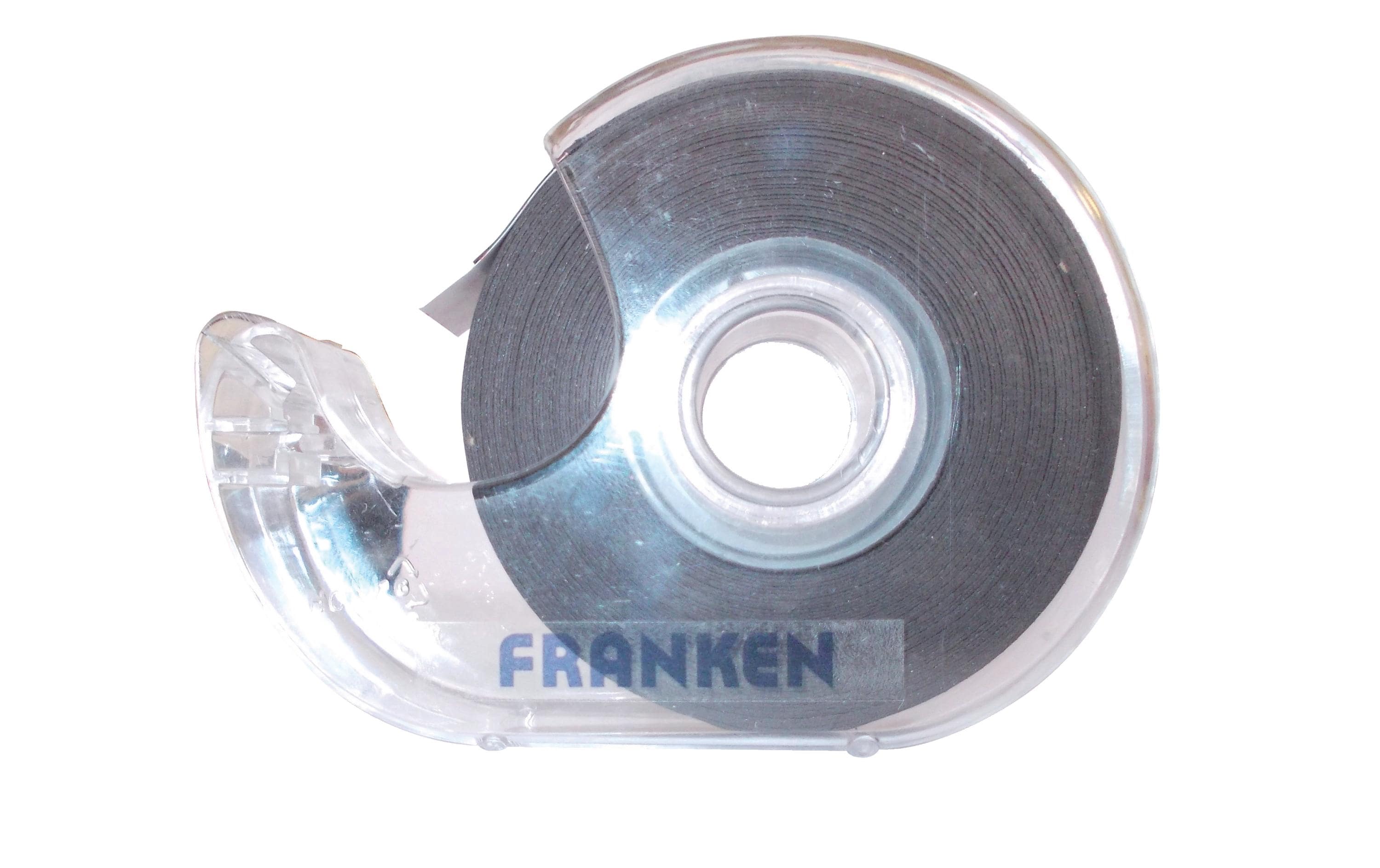 Franken Magnetband Lagerschild 19 mm x 8 m, Schwarz