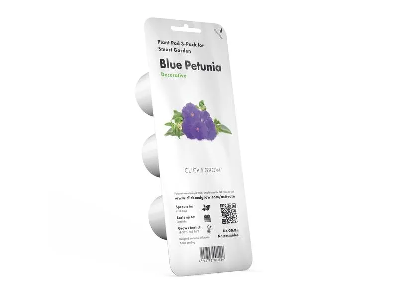 Click and Grow Saatgut Blaue Petunie 3er-Pack Click and Grow Saatgut Blaue Petunie 3er-Pack