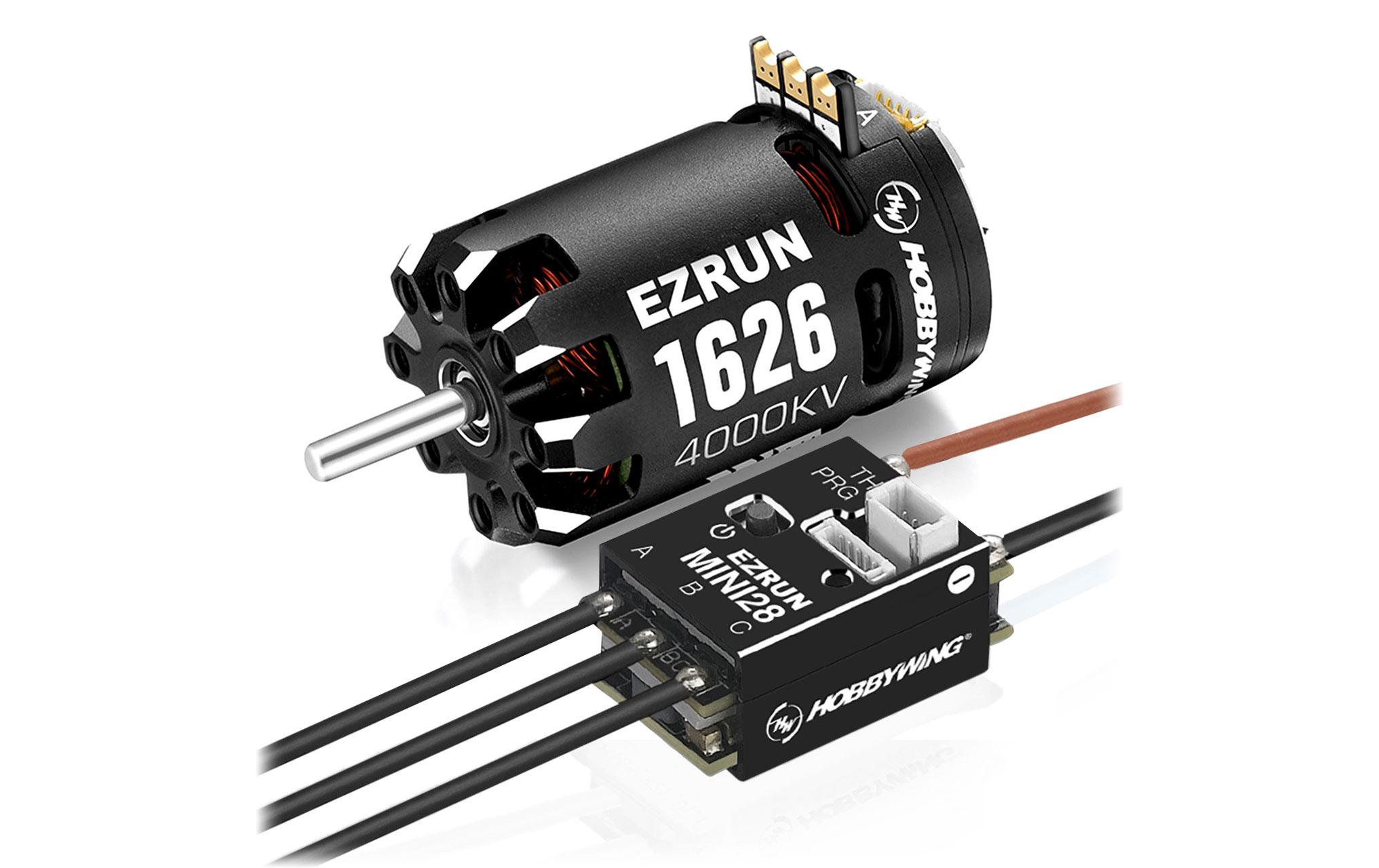 Hobbywing Brushless-Antriebsset Mini28 Combo 1626SD 4000kV 2S