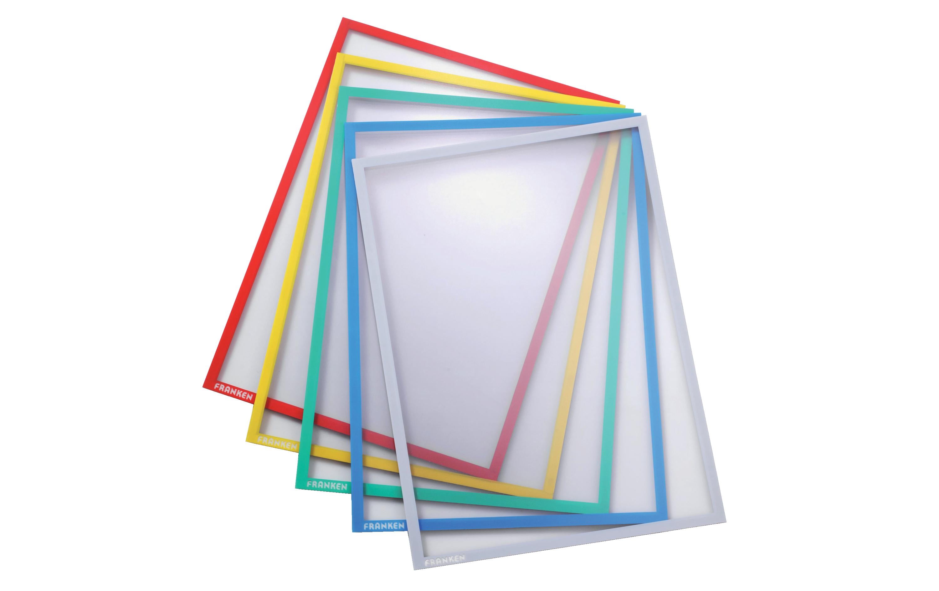 Franken Dokumentenhalter Frame It Eco A4, 10 Stück, Grau Franken Dokumentenhalter Frame It Eco A4, 10 Stück, Grau