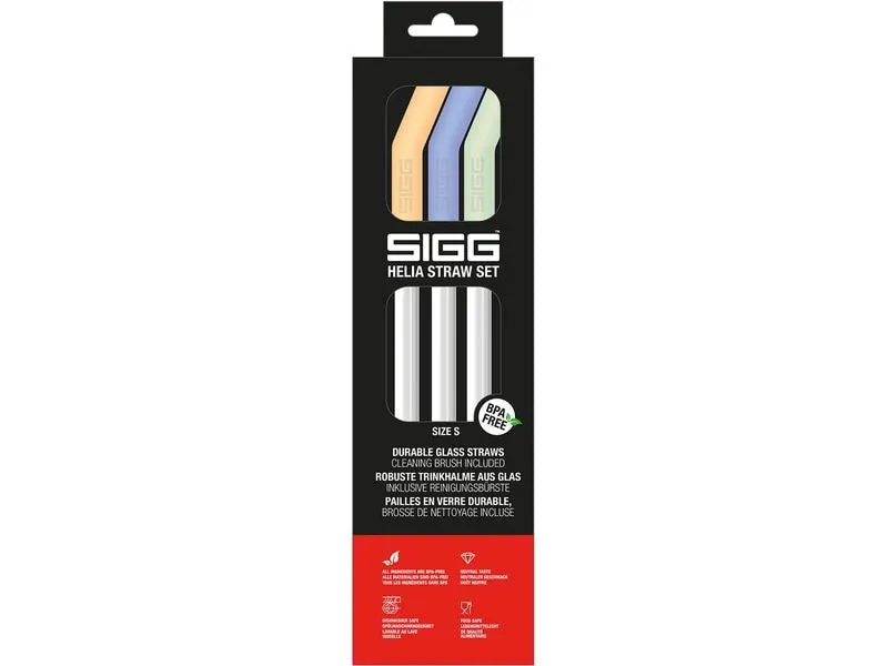 Sigg Trinkhalme Set Helia Day small Mehrfarbig