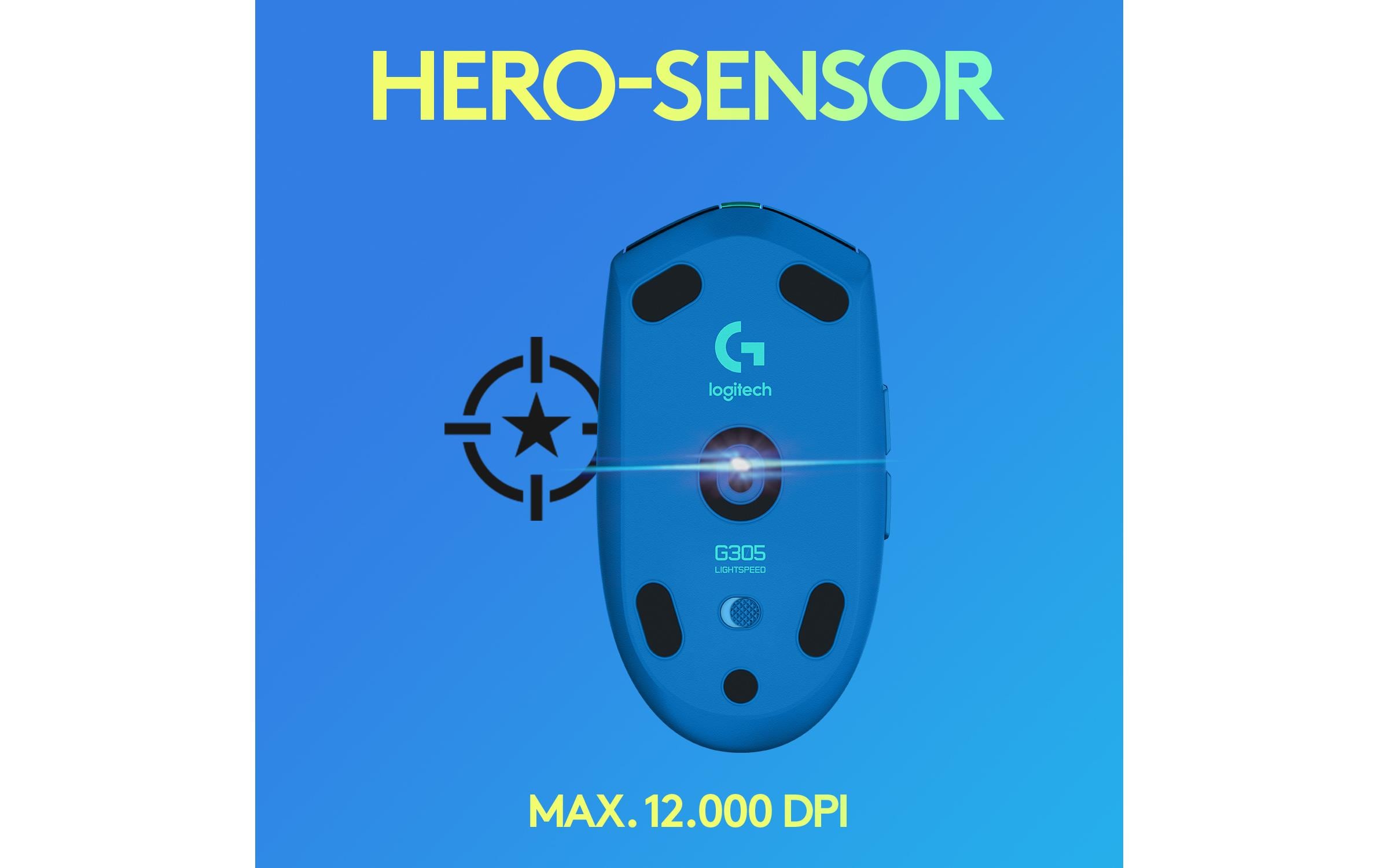 Logitech Gaming-Maus G305 Lightspeed