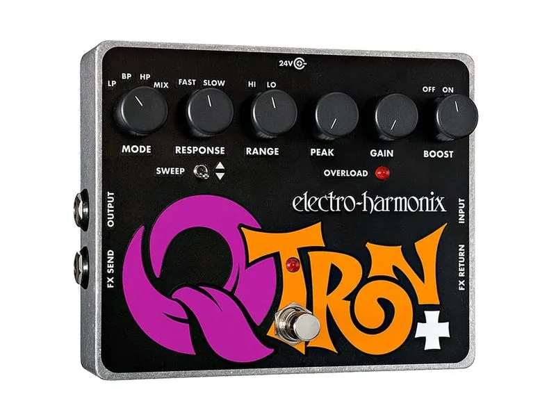 Electro-Harmonix Q-Tron Plus Envelope Filter With Effects Loop Electro-Harmonix Q-Tron Plus Envelope Filter With Effects Loop