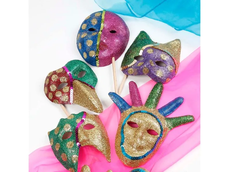 Creativ Company Papp-Maske 60 Stück
