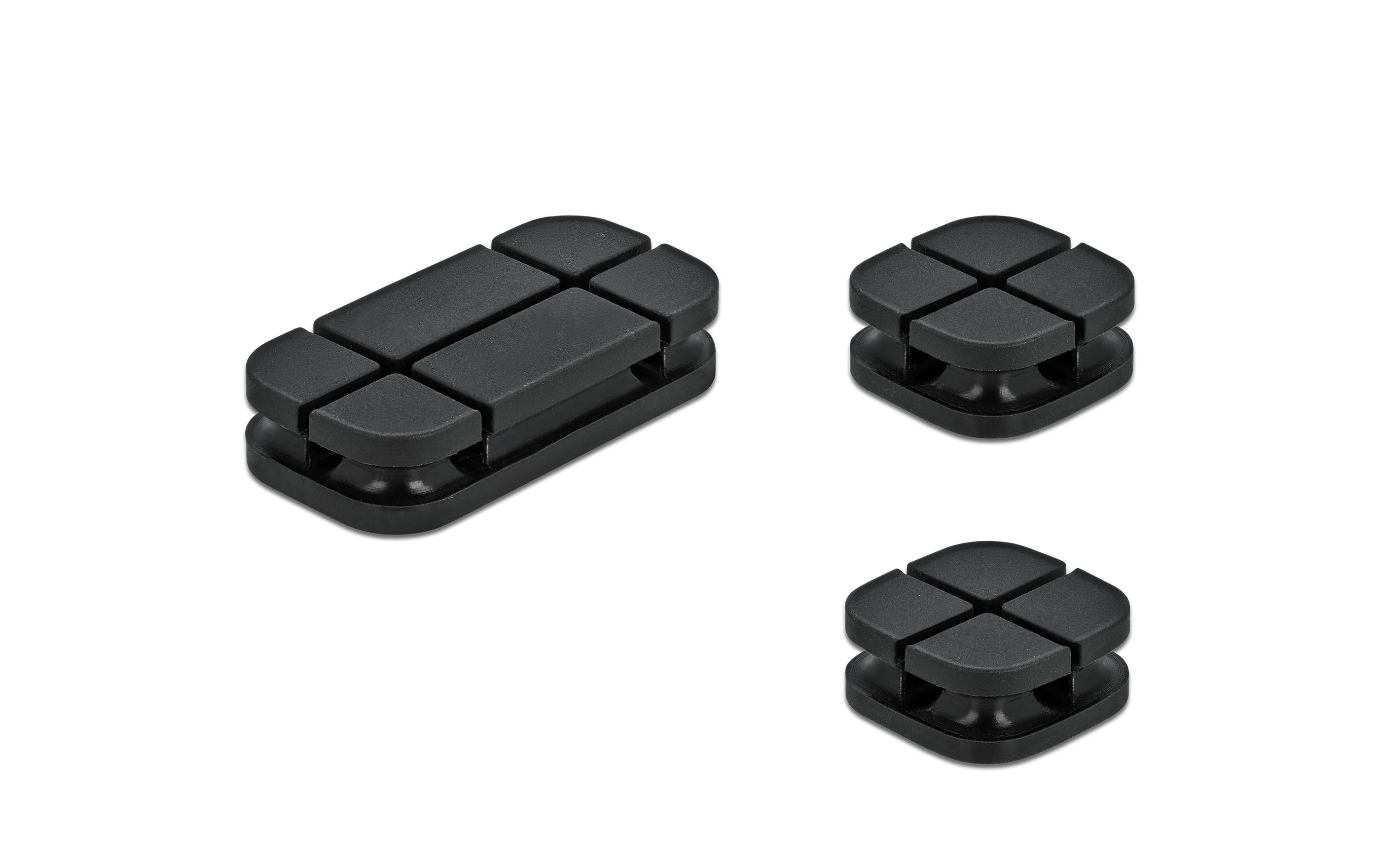 Delock Kabelhalter Kabelhalter Kombi Set 3 Stück Delock Kabelhalter Kabelhalter Kombi Set 3 Stück