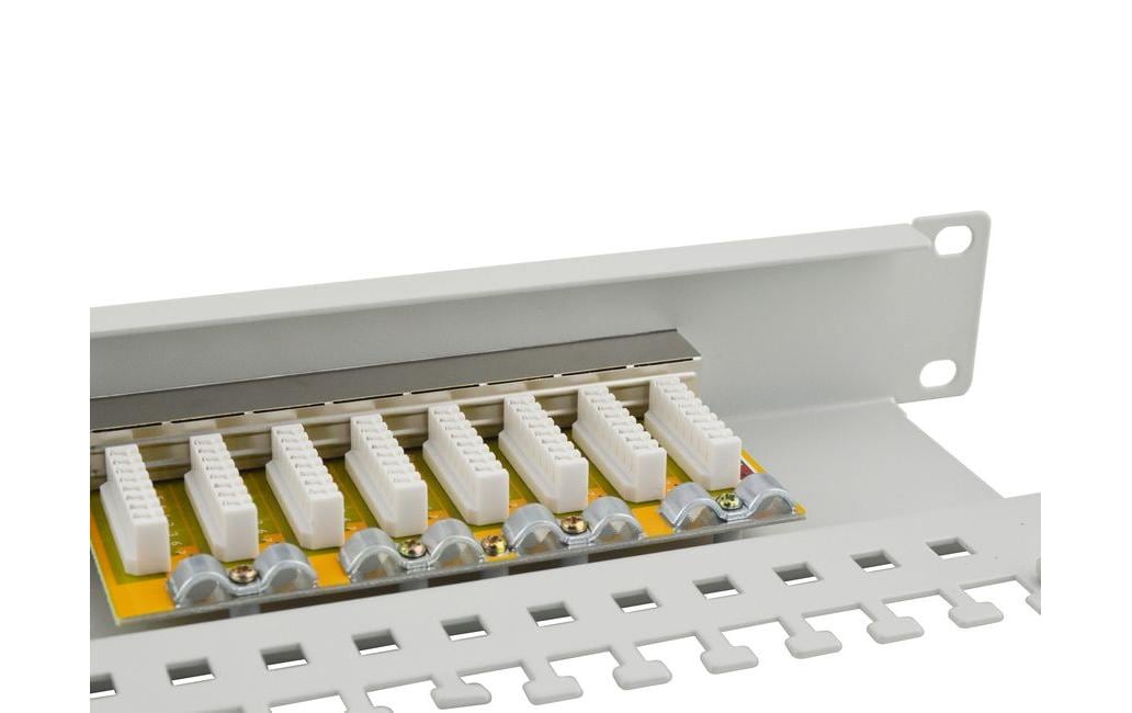 equip Patchpanel 16 Port, LSA, 1HE 19 Rack