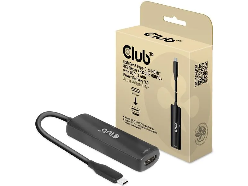 Club 3D Adapterkabel CAC-1588 USB Type-C - HDMI