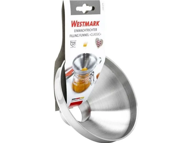 Westmark Trichter Classic 13 cm, Silber