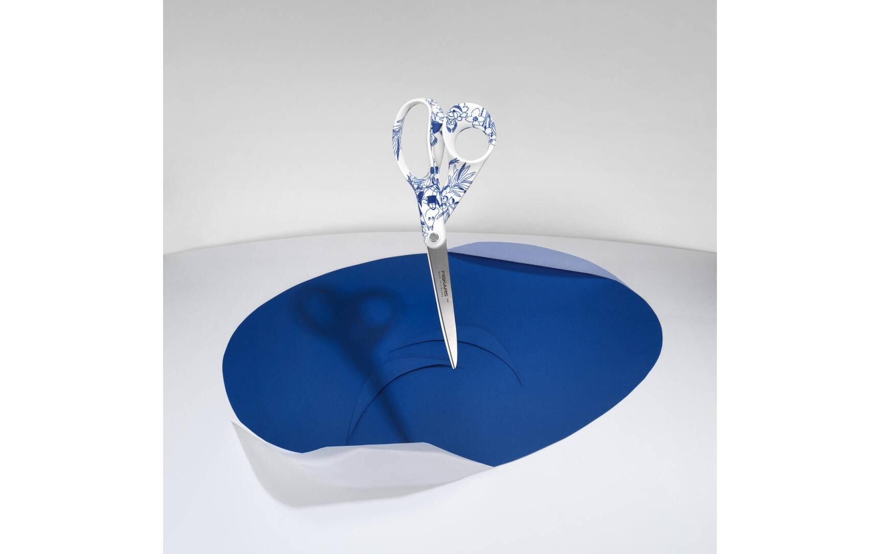 Fiskars Kinderschere Moomin Haru 21 cm, Weiss