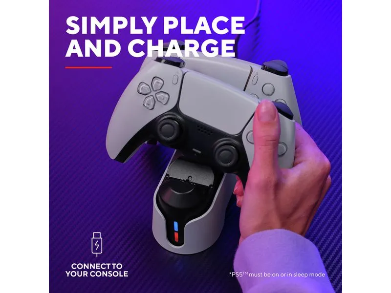 Trust GXT228 Dual PS5 Charging Dock weiss Trust GXT228 Dual PS5 Charging Dock weiss